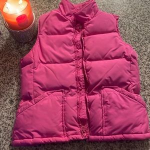 Women’s pink small old navy vest